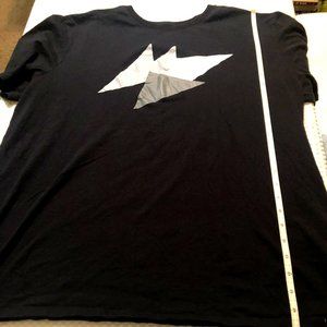 Authentic Officially Licensed Mens Air Jordan T-Shirt XL Black Jump Man NICE!